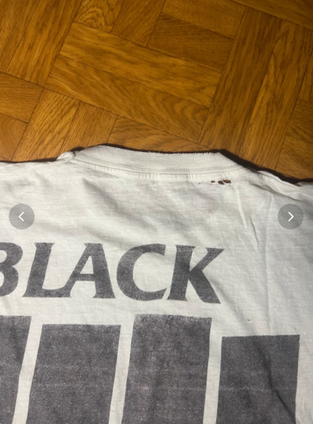 LC - Black Flag - w/o tag - distressed much