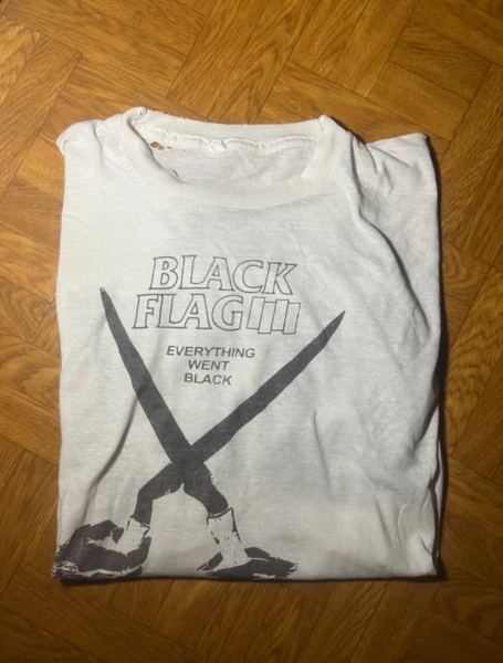 LC - Black Flag - w/o tag - distressed much