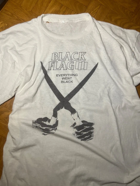 LC - Black Flag - w/o tag - distressed much