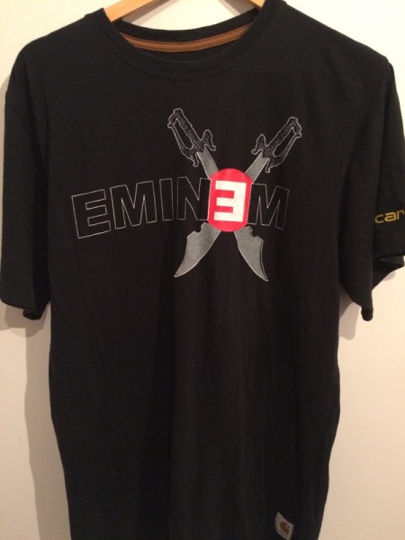 Eminem X Carhartt Abu Dhabi show shirt