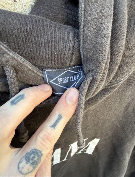 LC nirvana hoodie sportclub tag