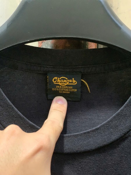 Embroidered Changes tag
