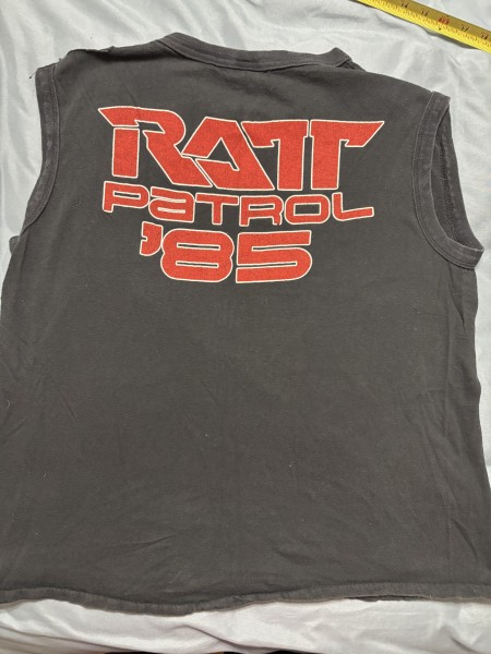 Authentic 1985 Ratt Attack muscle shirt