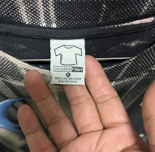 Incredible t-shirt tag