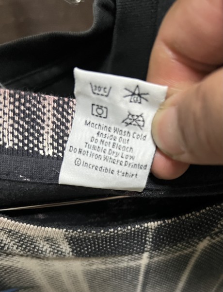 Incredible t-shirt tag