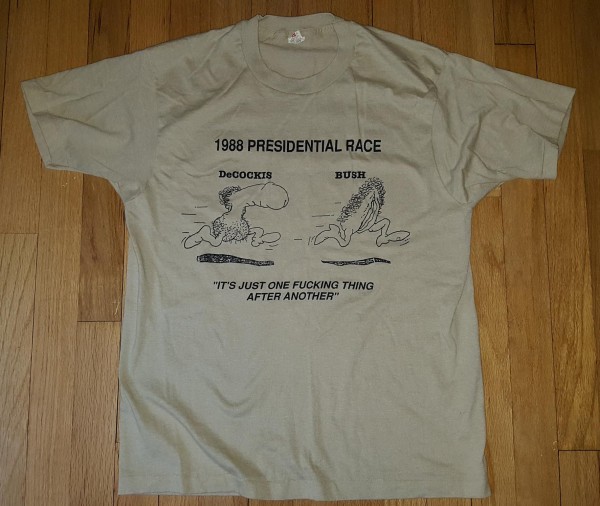 Funny 1988 election shirt