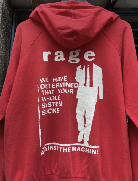 90s or 00s Rage Against The Machine hoodie