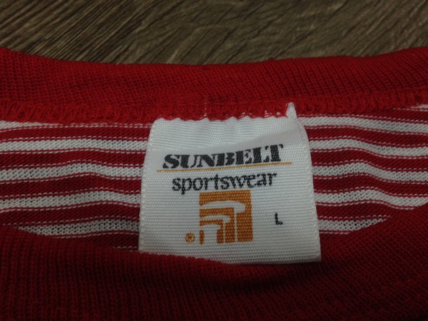 Sunbelt Sportswear tag