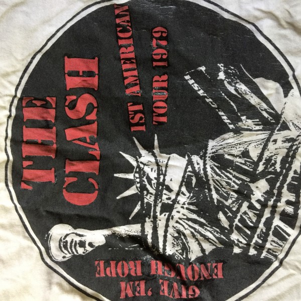 The Clash 1979 tour shirt