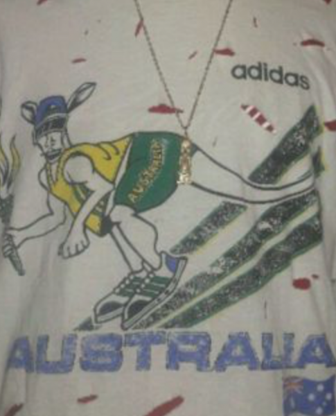Adidas Australia Olympics Tee. Help Date !