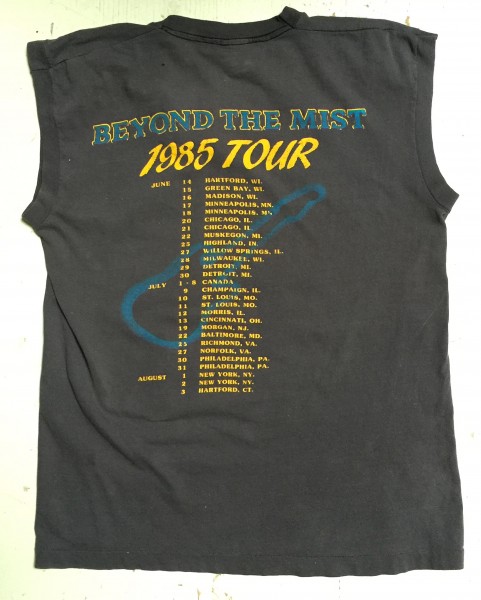 Robin Trower 1985 Beyond the Mist tour tee - Vintage T-Shirt Forum ...