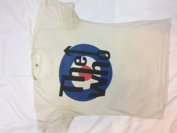 80s era The Who bullseye t shirt