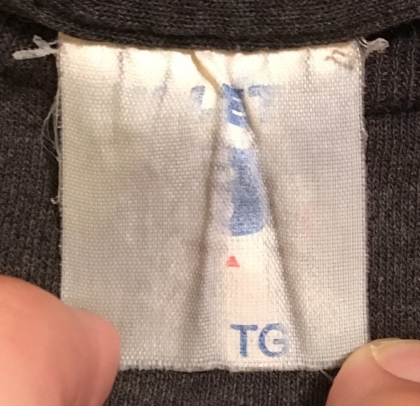 Help identifying faded tag brand