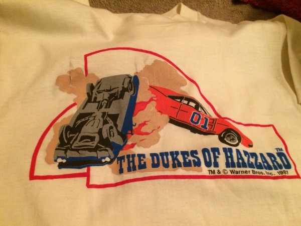 1981 duke of hazzard t shirt