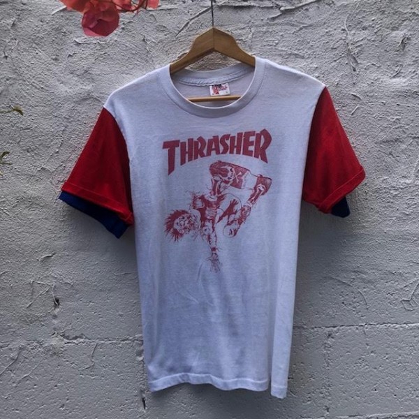 Vintage THRASHER Pushead Double Sleeve Shirt