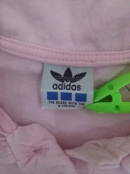 Strange Adidas with paches