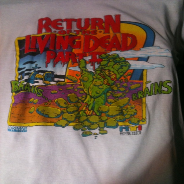 return of the living dead 2 shirt