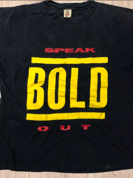 Late '80s(?) Bold "Speak Out"