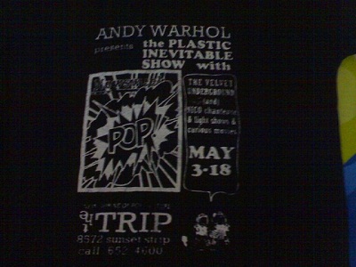 Vtg Andy Warhol The Plastic Show??