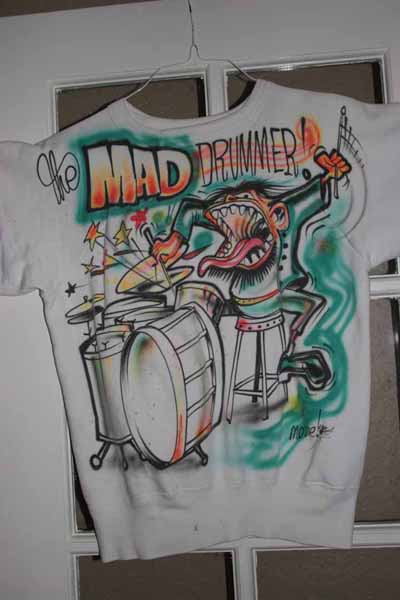 Stanley Mouse Drummer shirt
Stanley Mouse Sweatshirt DRUMMER