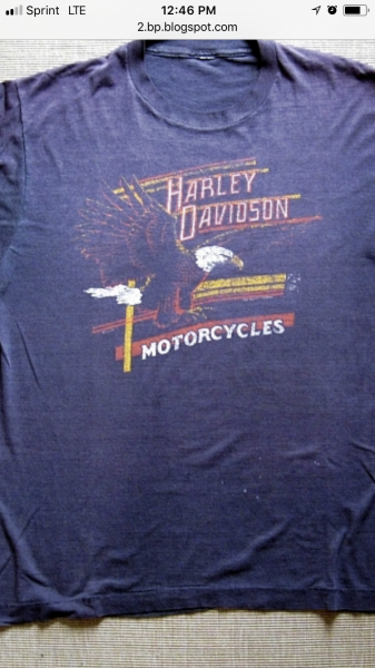 Dead Stock 1984 Harley Tee?