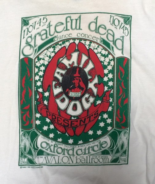 Grateful Dead Avalon 1966 - assume repro