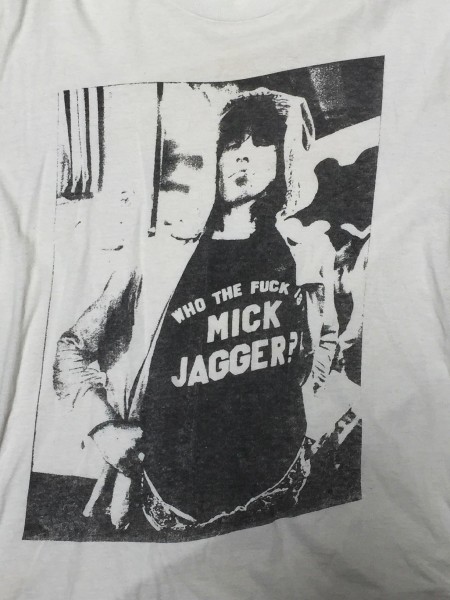 Who the Fuck is Mick Jagger? tee