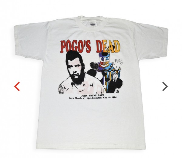 pogo's dead john wayne gacy t-shirt