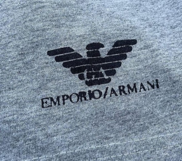 armani logo t-shirt real or fake?