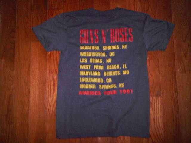 Vintage (?) Guns n Roses 1991 Tour Shirt