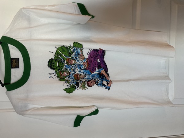 Vintage Incredible Hulk Marvel T-Shirt Changes 2002