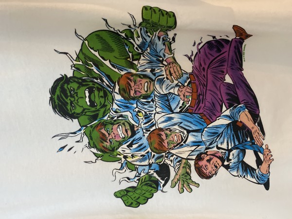 Vintage Incredible Hulk Marvel T-Shirt Changes 2002