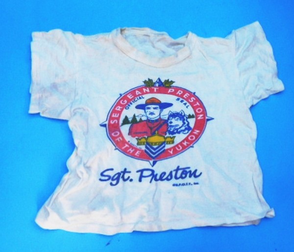 Vintage Sergeant Preston of the Yukon T-shirt