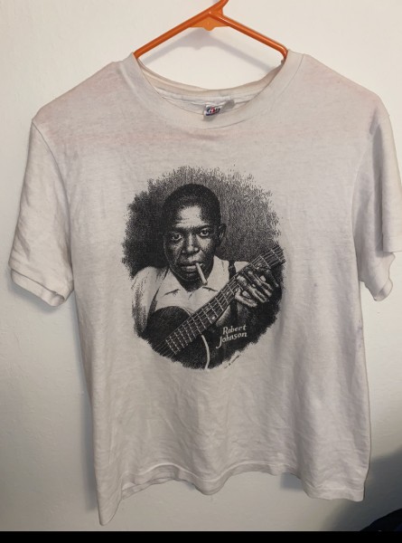 Vintage Robert Johnson R.Crumb, Liquid Blue Jerry Garcia