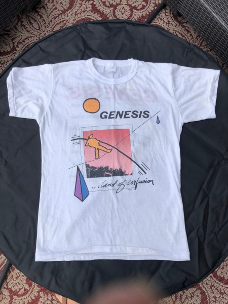 Vintage Original 1986 Genesis Tour T-Shirt Land of Confusion  / Phil Collins Medium