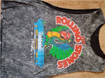 1981 The Rolling Stones Los Angeles Tank Top concert shirt