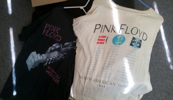 Info on Vintage 1994 Pink Floyd Concert T-Shirts