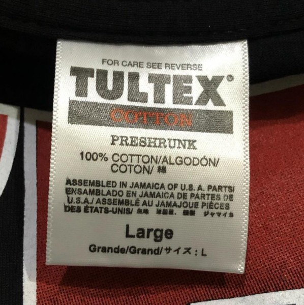 fake tultex tag