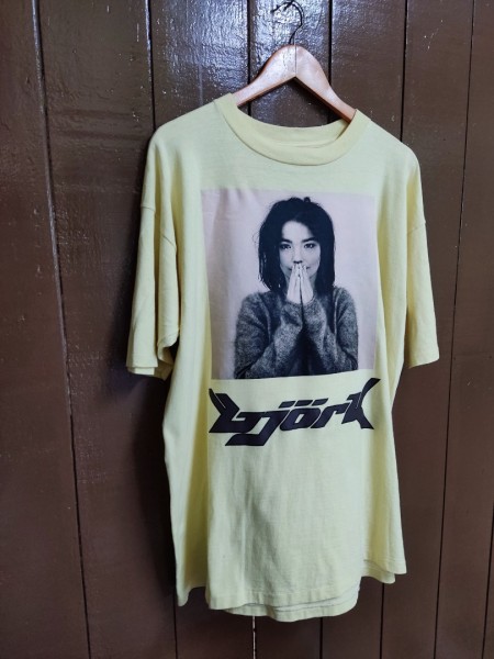 BJORK ON PRAIRIE MOUNTAIN 90s T SHIRT