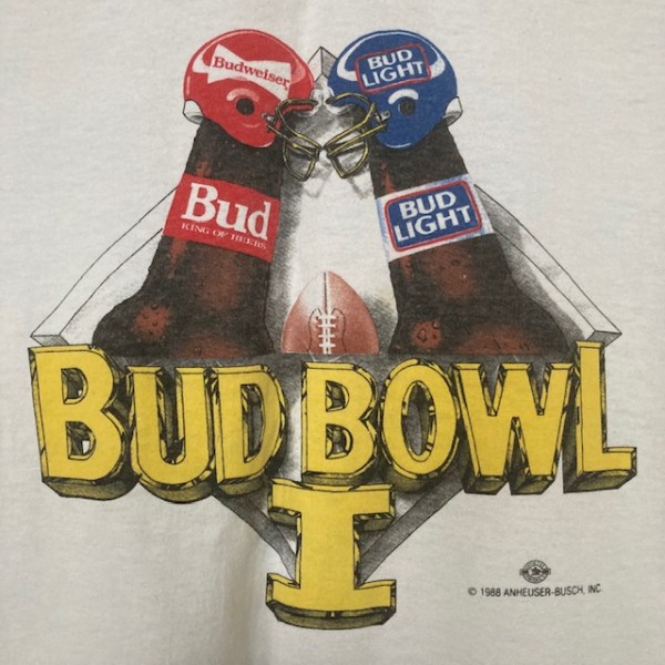 Stony Creek Tag: 1989 Bud Bowl I Tee (Graphics Copyright: 1988)