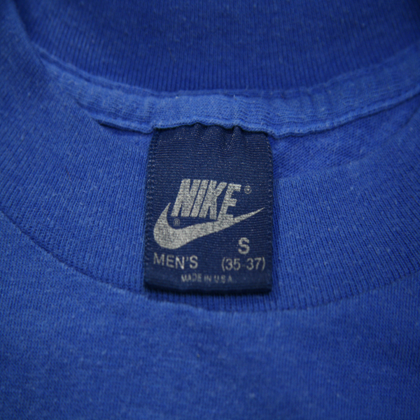Nike Blue Tag