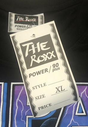 fake roxx tags and tees