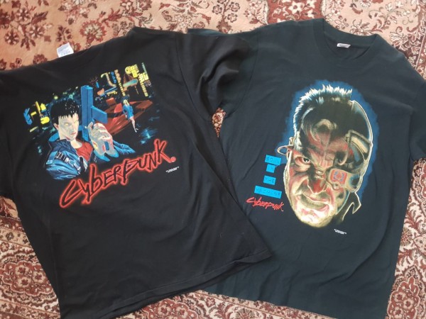 CyberPunk vintage video game 90s tee, how Rare they are?