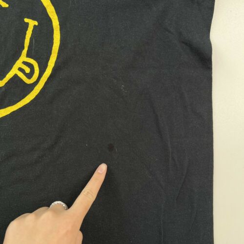 Legit Check on Nirvana Happy Face Screen Stars T-Shirt