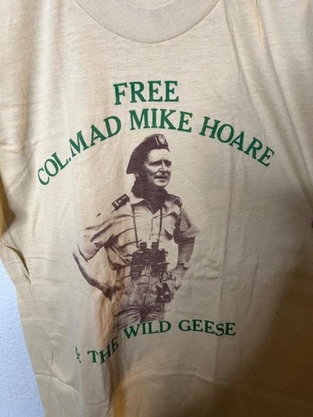 Free Col. Mike Mad Hoare & The Wild Geese TShirt