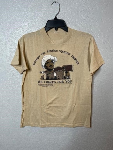 Cold War Afghanistan Propaganda 1982 tshirt