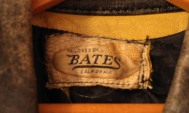 Vintage Bates Motorcycle Racing Jacket