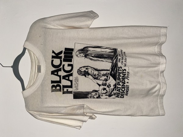 80’s Black Flag Concert Tee, Raymond Pettibon Artwork