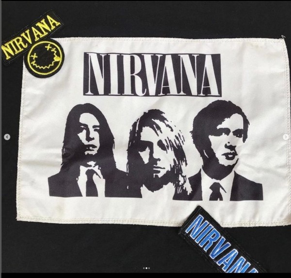 Nirvana Patch t-shirt