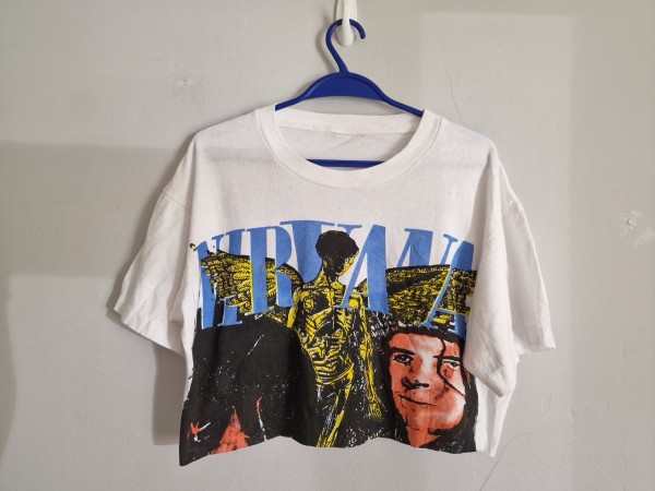 Nirvana Cropped T Shirt